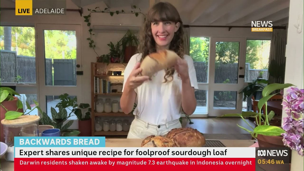 Mary Grace Quigley on the ABC news breakfast show