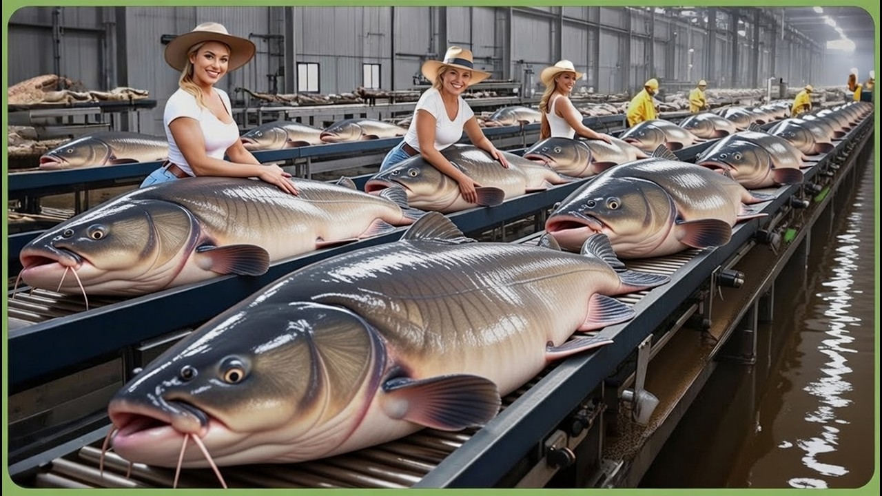 How Fish Are Processed in Factories | From Raw Fish to Packed Seafood