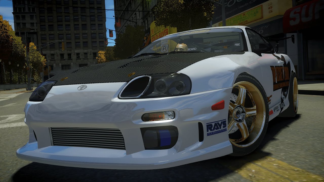 GTA IV Toyota Supra Top Secret Crash Testing