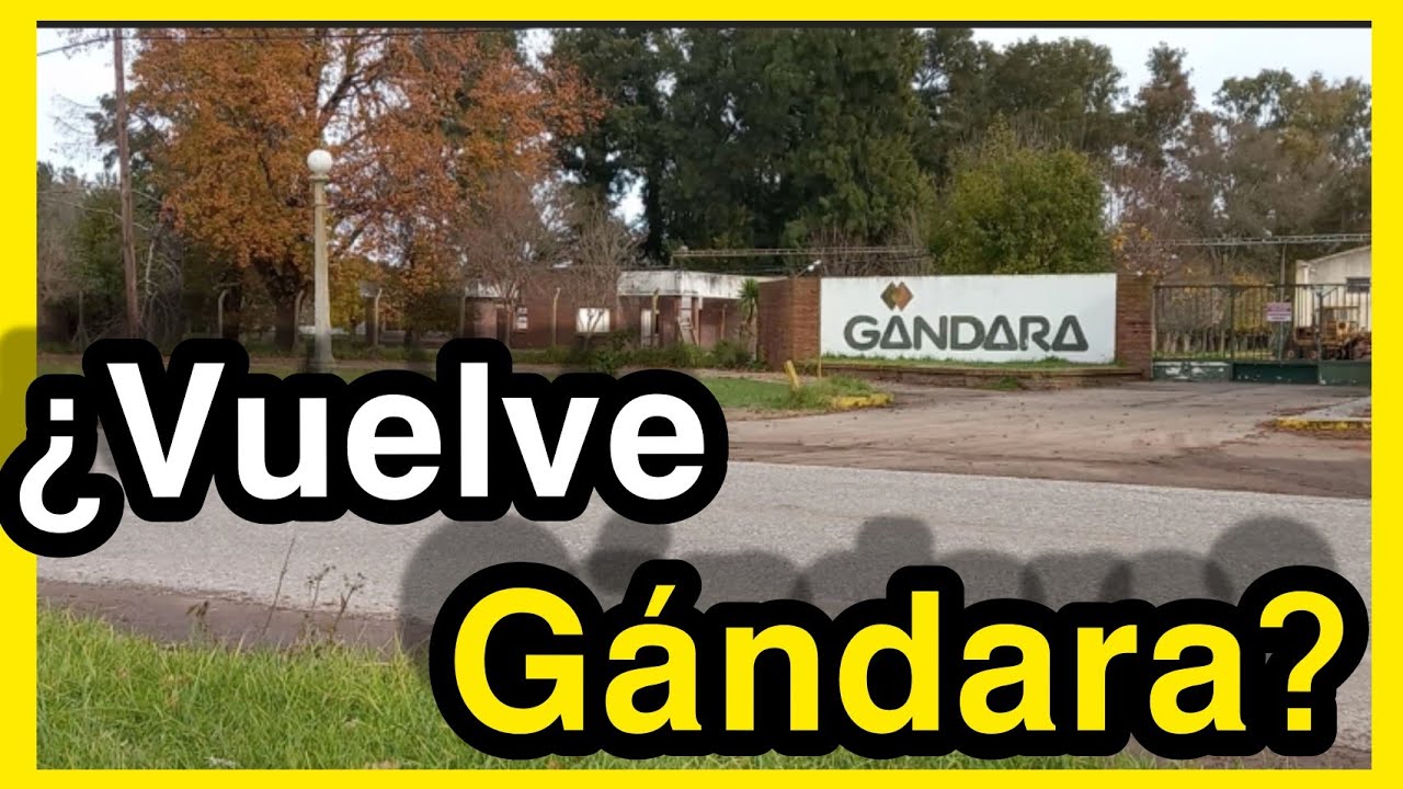 ¿VUELVE GÁNDARA? Te mostramos como está la fábrica hoy por hoy #industriaargentina #abandonado