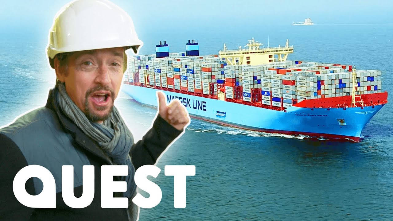 Секреты контейнеровоза Marie Maersk | Большой Ричард Хаммонд