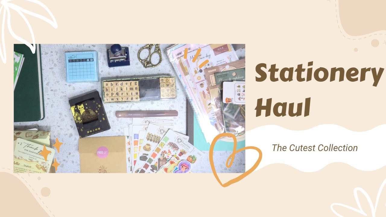 ✨ Stationery Haul! New Bujo Goodies! ✨