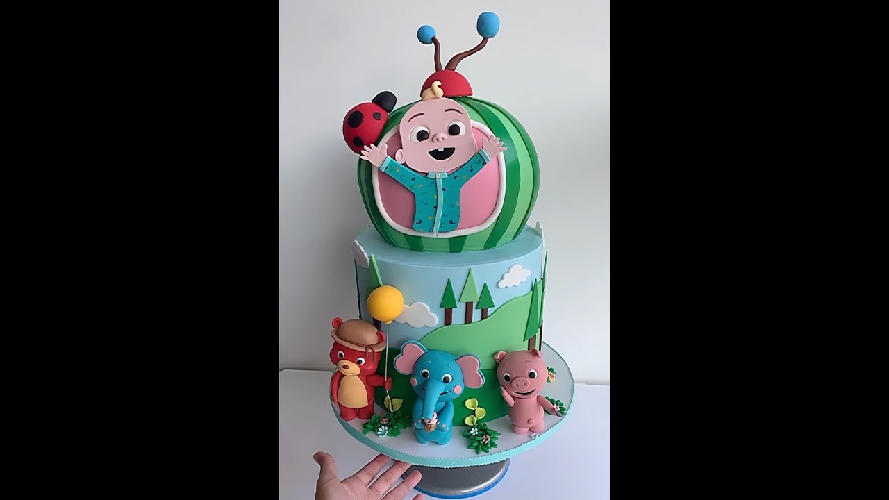 Cartoon Cakes - Cocomelon, Teddy bear, Mickey mouse, Unicorn