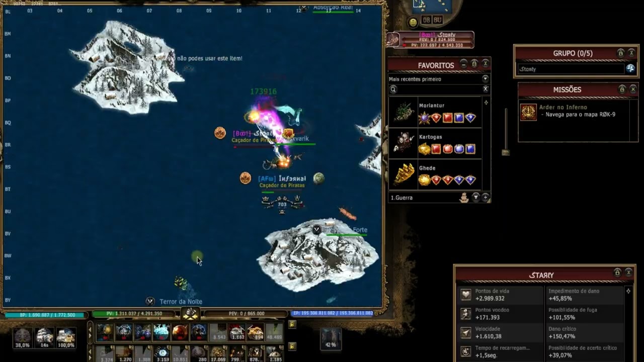 Seafight Disco castigando a Starly el chofer mantenido que cree que juega