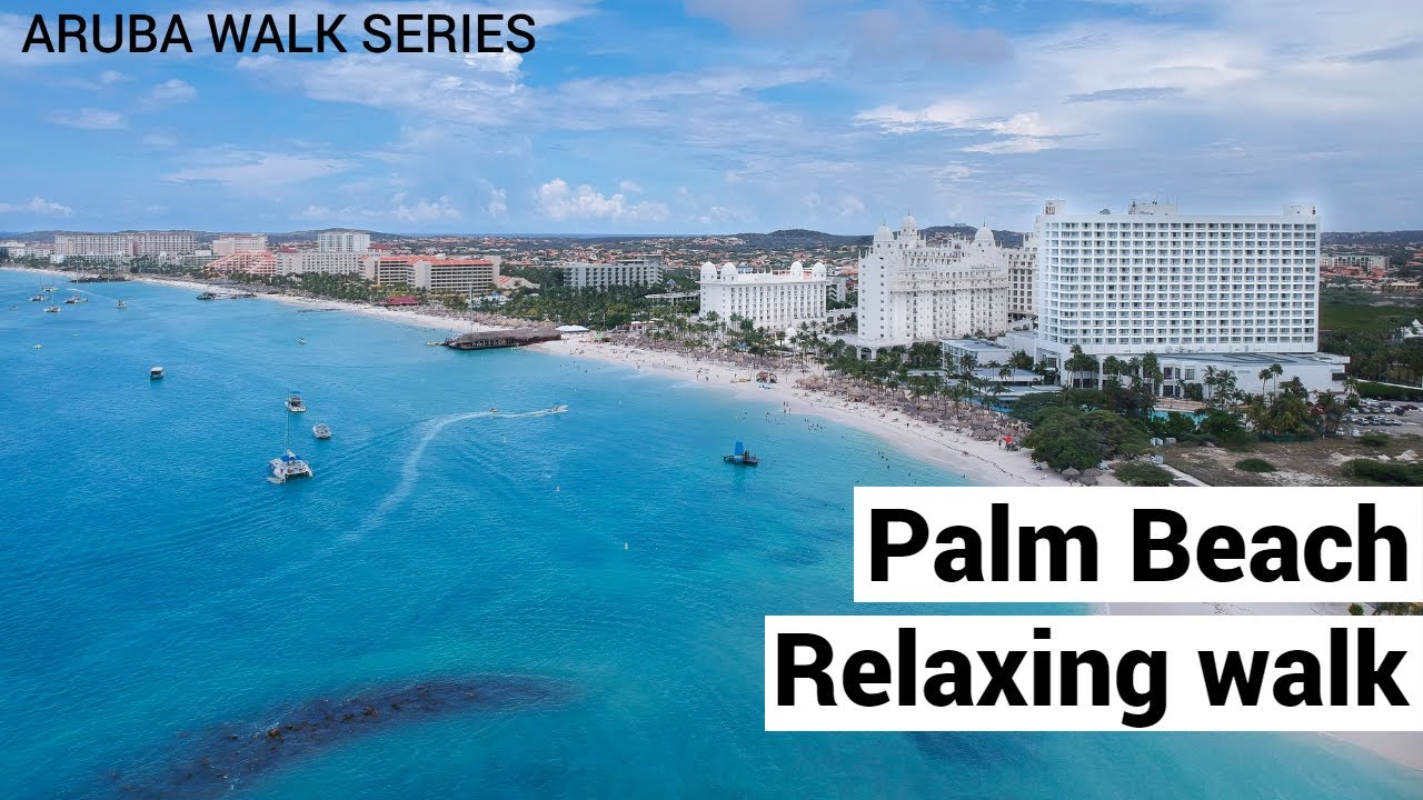 PALM BEACH ARUBA Sunset walk