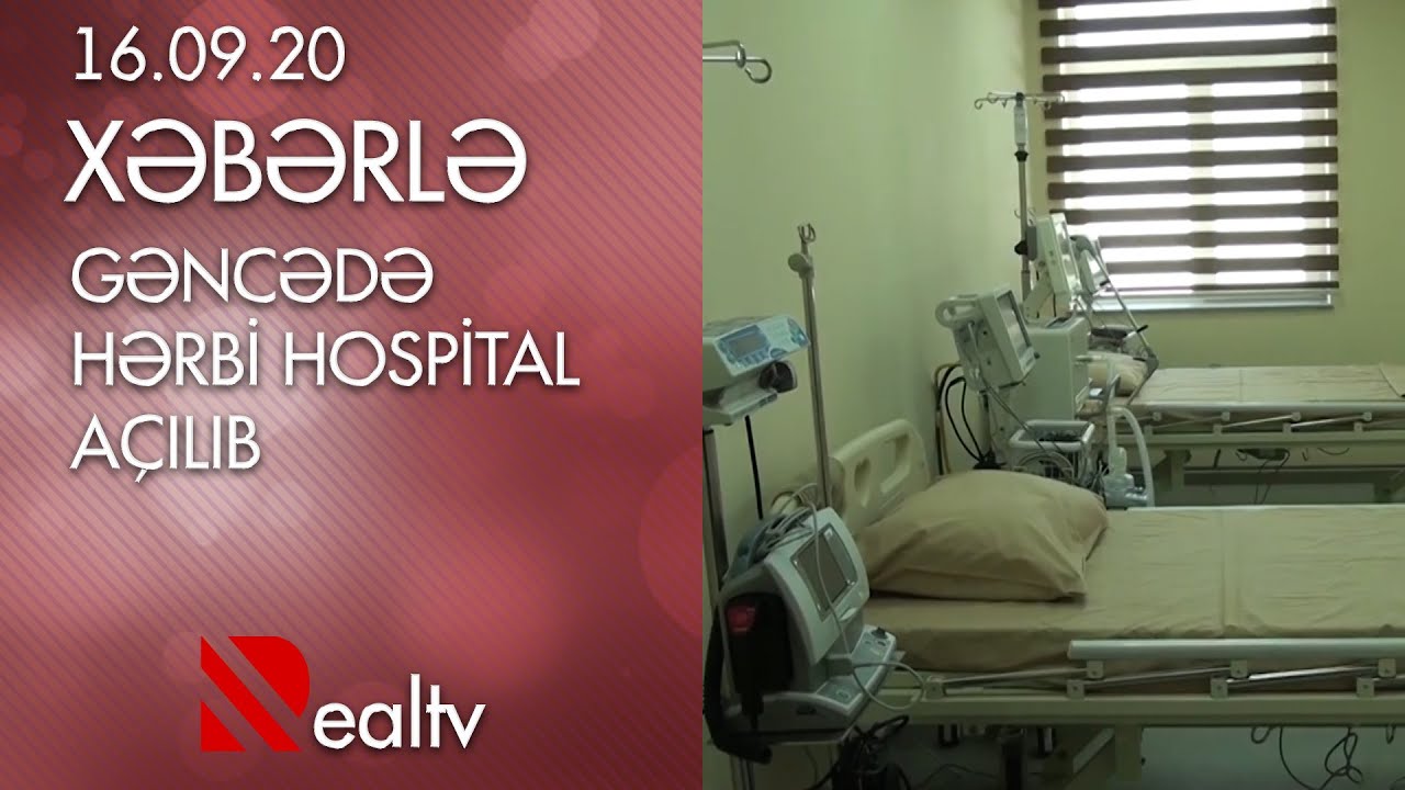 Gəncədə hərbi hospital açılıb
