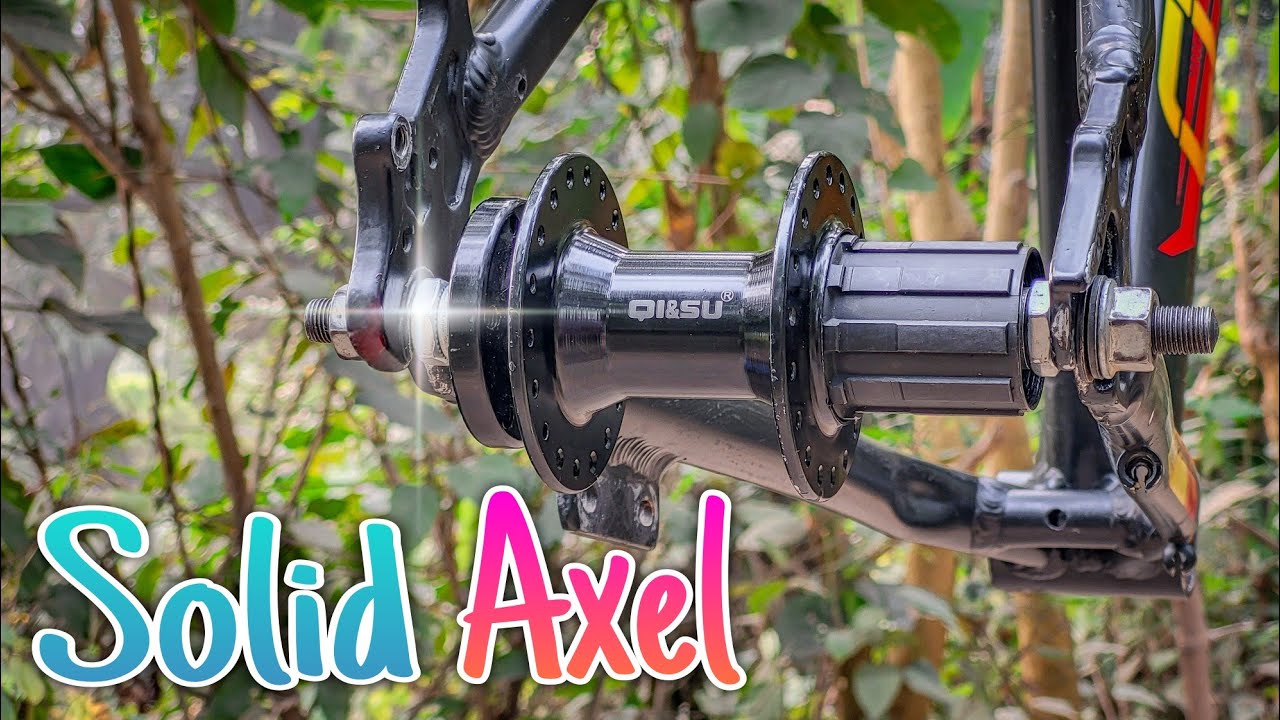 Solid Axel Cassette Hub | Quick Release To Solid Axel Cassette Hub Axel Replacement @about_MTB