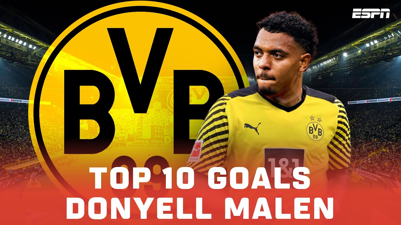 Donyell Malen Top 10 Doelpunten | Donyell Malen naar Borussia Dortmund | Eredivisie