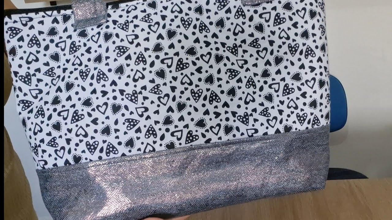 ✅️LINDA BOLSA DE TECIDO ,BEM FÁCIL 