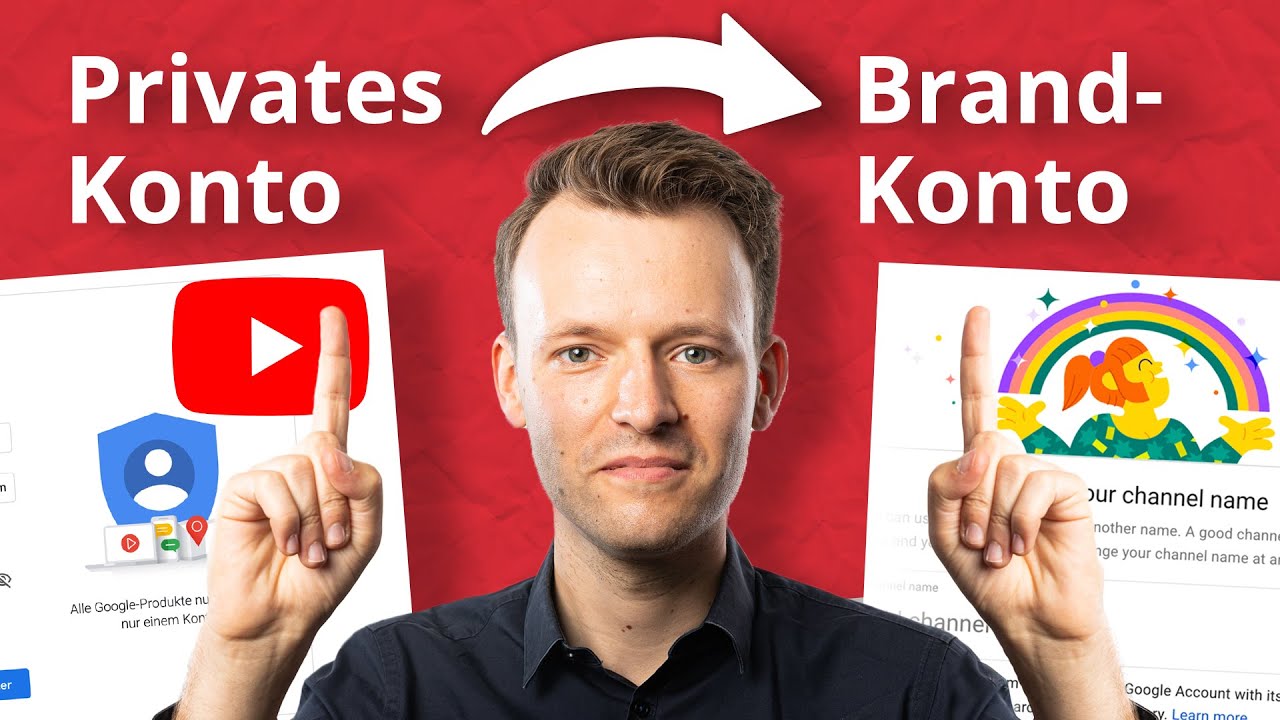 YouTube-Kanal auf Brand-Konto umstellen & Inhaber ändern (Tutorial)