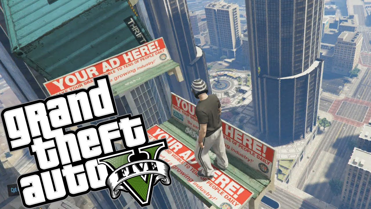 GTA 5 TOWER PARKOUR - SUPER PARKOUR, GTA 5 RACE, PARKOUR RAGE (Gta 5 Funny Moments)