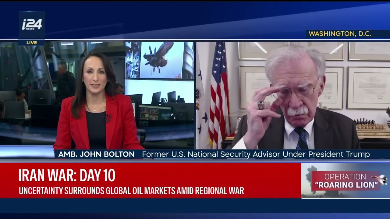 i24NEWS entrevista a John Bolton, exasesor de Seguridad Nacional de EE. UU., sobre Irán