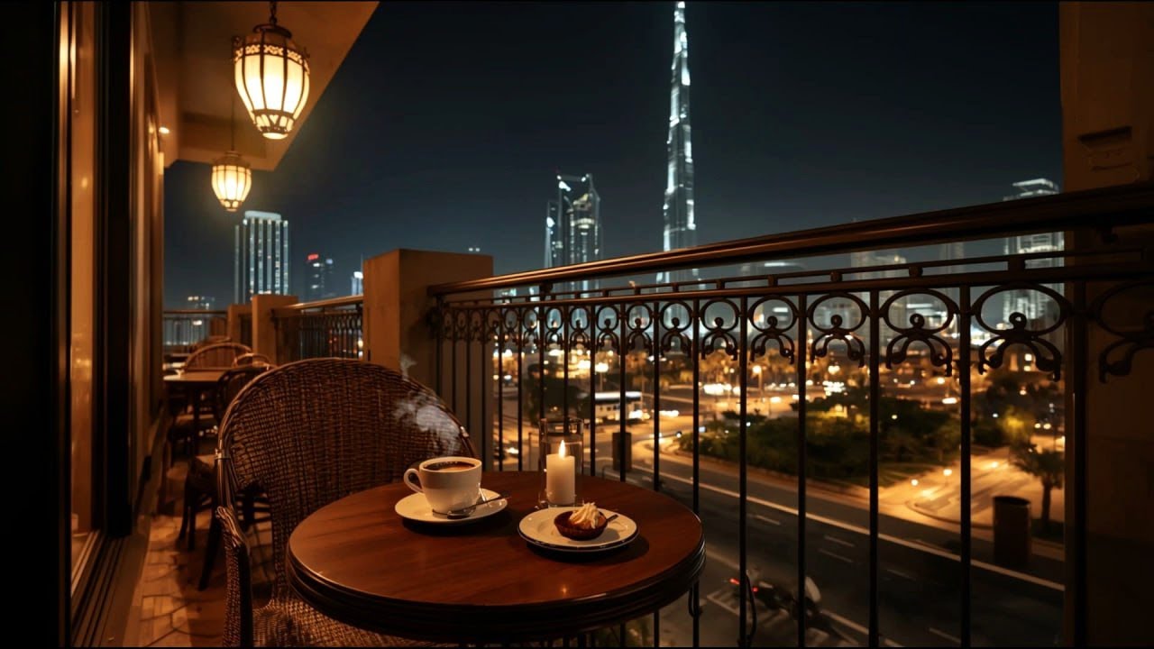 Dubai Night Jazz 🎶 Relaxing Music for Focus, Sleep & Stress Relief | Luxury City Vibes
