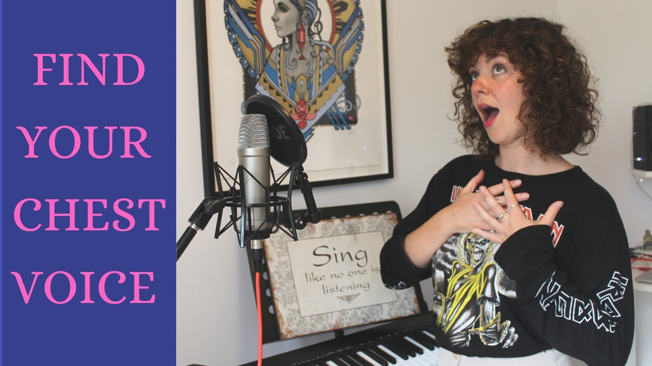 How To Sing In Your Chest Voice - An exercise routine for singers to work on loud, power sounds