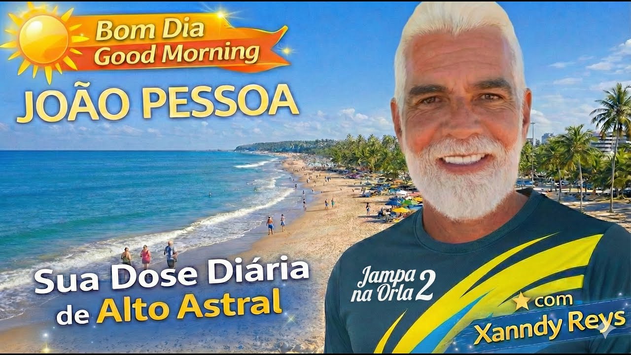 João Pessoa 🌴 Movimento nas Orlas e Areias | Morning Beach Vibes