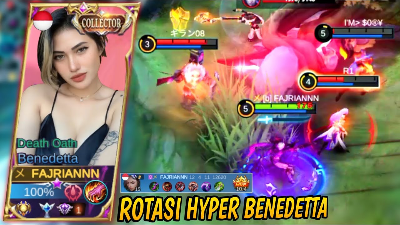 TUTORIAL HYPER BENEDETTA | BENEDETTA HYPER ROTATION | BENEDETTA TUTORIAL