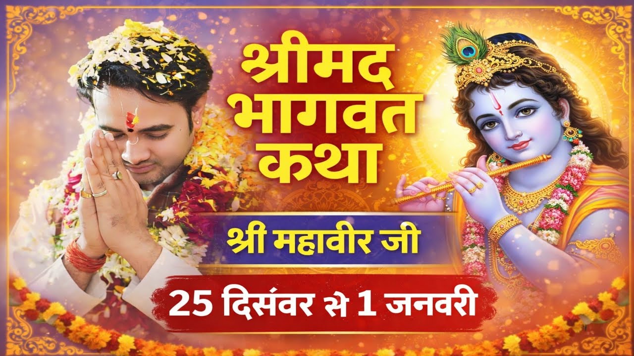 LIVE 🔴 (सप्तम दिवस)  संगीतमय भागवत कथा ज्ञान यज्ञ महोत्सव ll 2