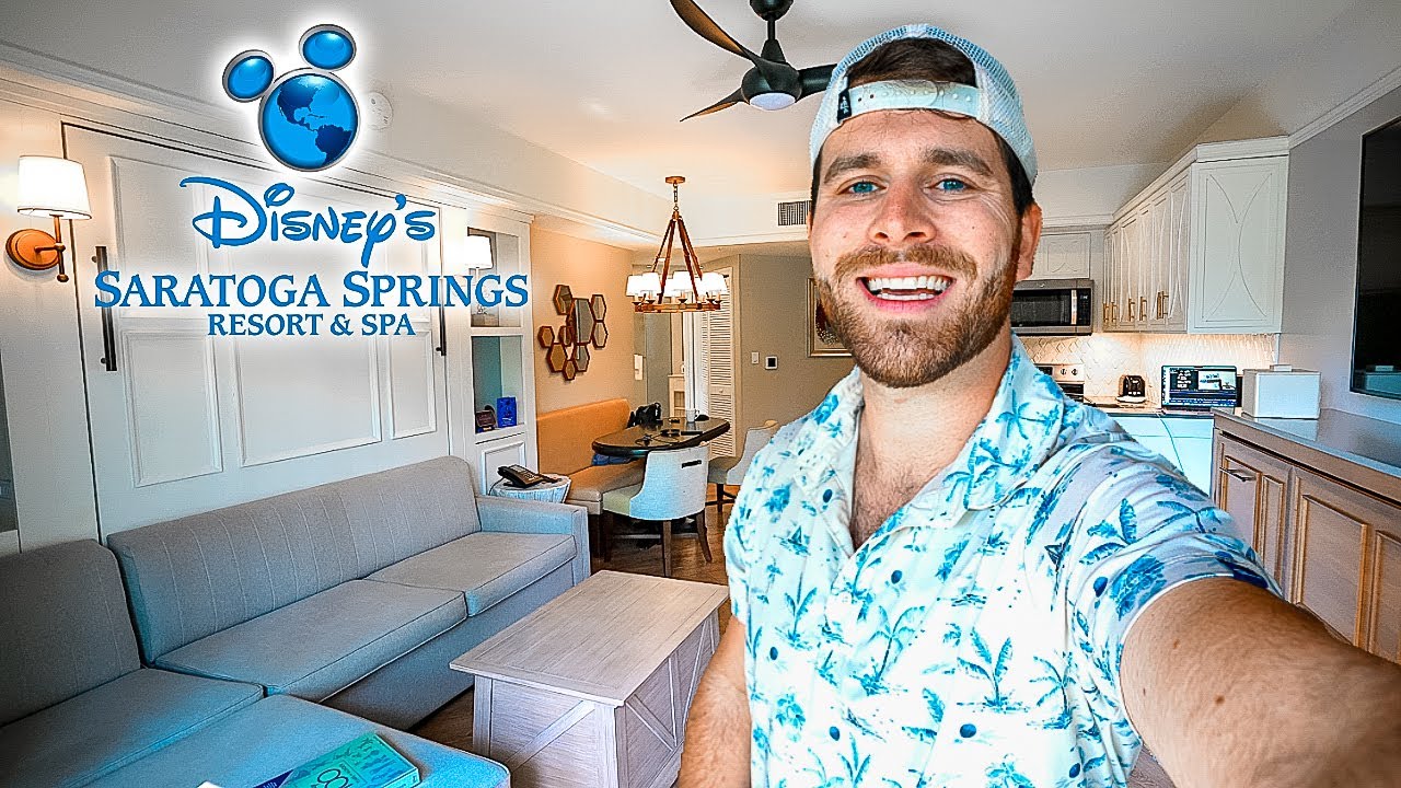 Я останавливался в отеле Disney's Saratoga Springs Resort: тур по вилле с одной спальней! Ужин в ...