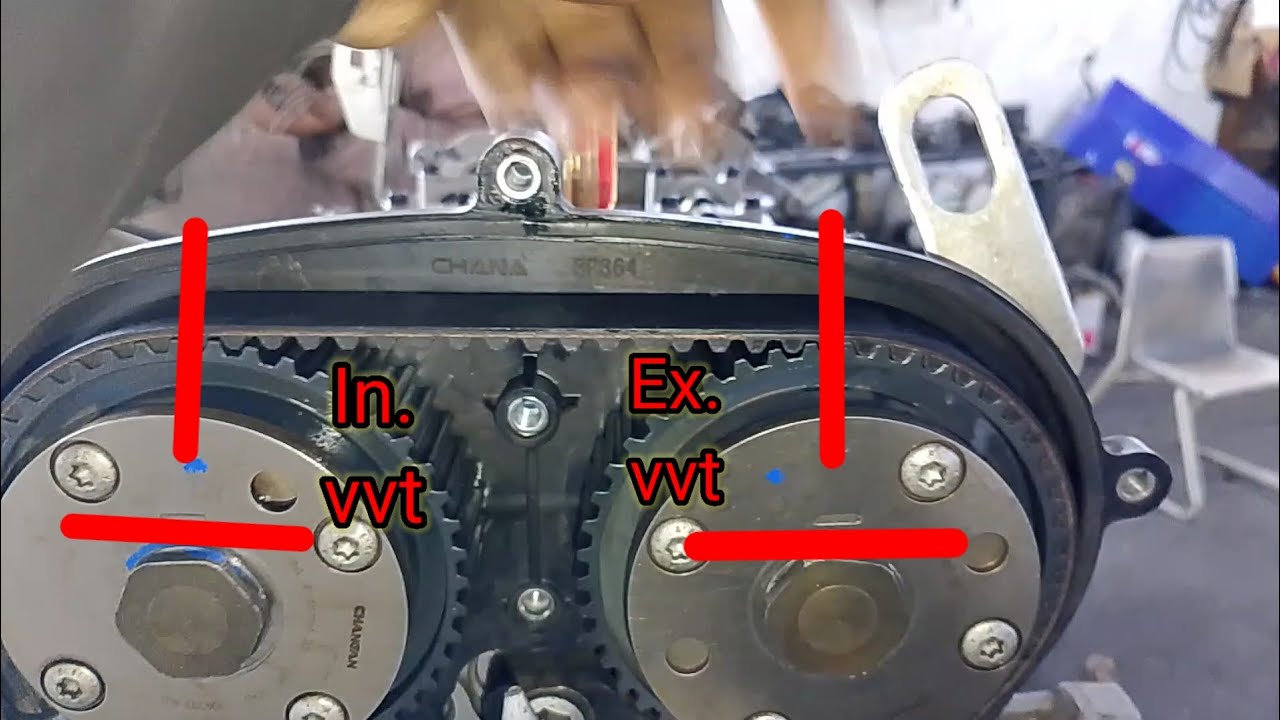 How to Align Timing Marks on a Changan CS95 #changancs95timing