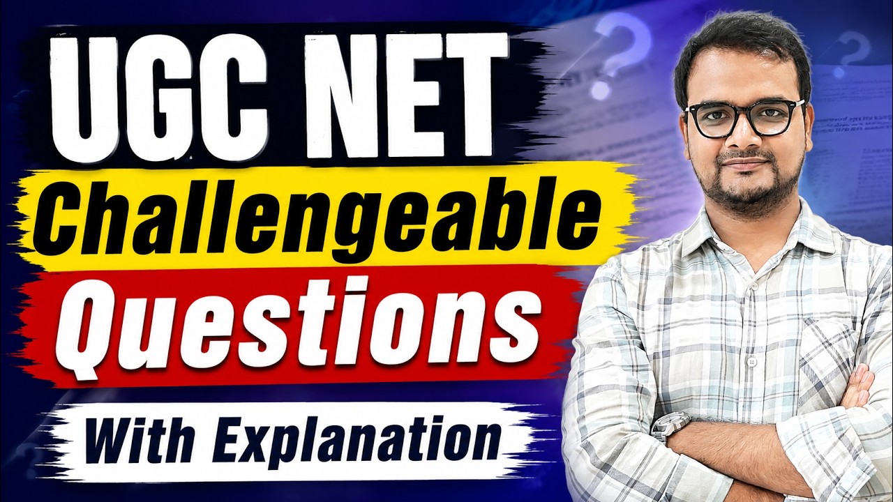 UGC NET Paper 1 | UGC NET Paper 1 Challenge Questions 2026 | UGC NET Paper 1 Answer Keys 2026