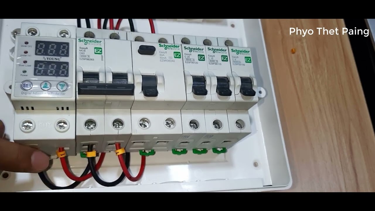 Consumer Unit တလုံးကို ဘယ်လိုတပ်ဆင်မလဲ - အပိုင်း (၂)