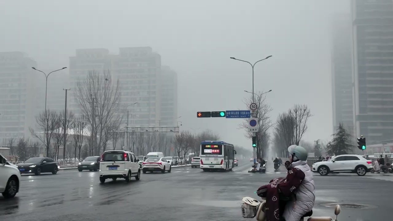 2026.03.02 | 记录两端：雪后济南的通勤路
