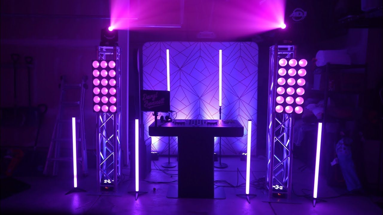 Soundswitch DMX Demo (Illenium - Crawl Outta Love) - Pixel Mapping, Movers, Totems, Wash, Uplights