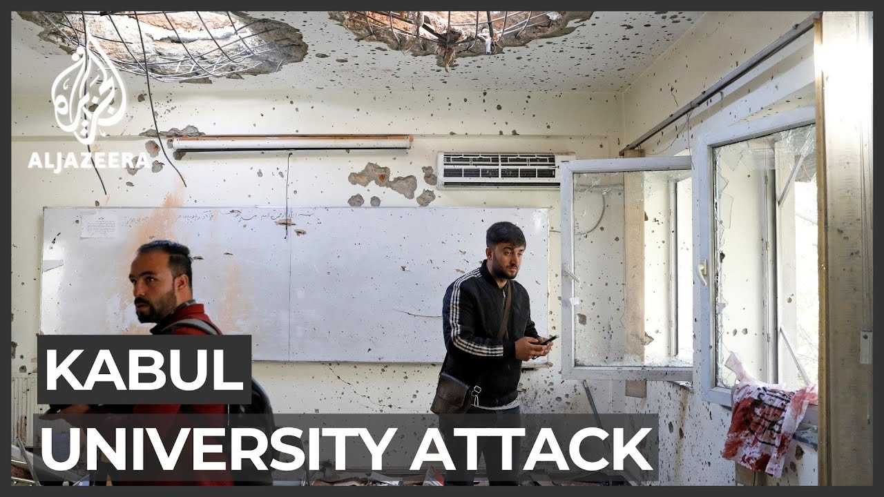 ‘Act of terror’: At least 22 killed in Kabul University attack