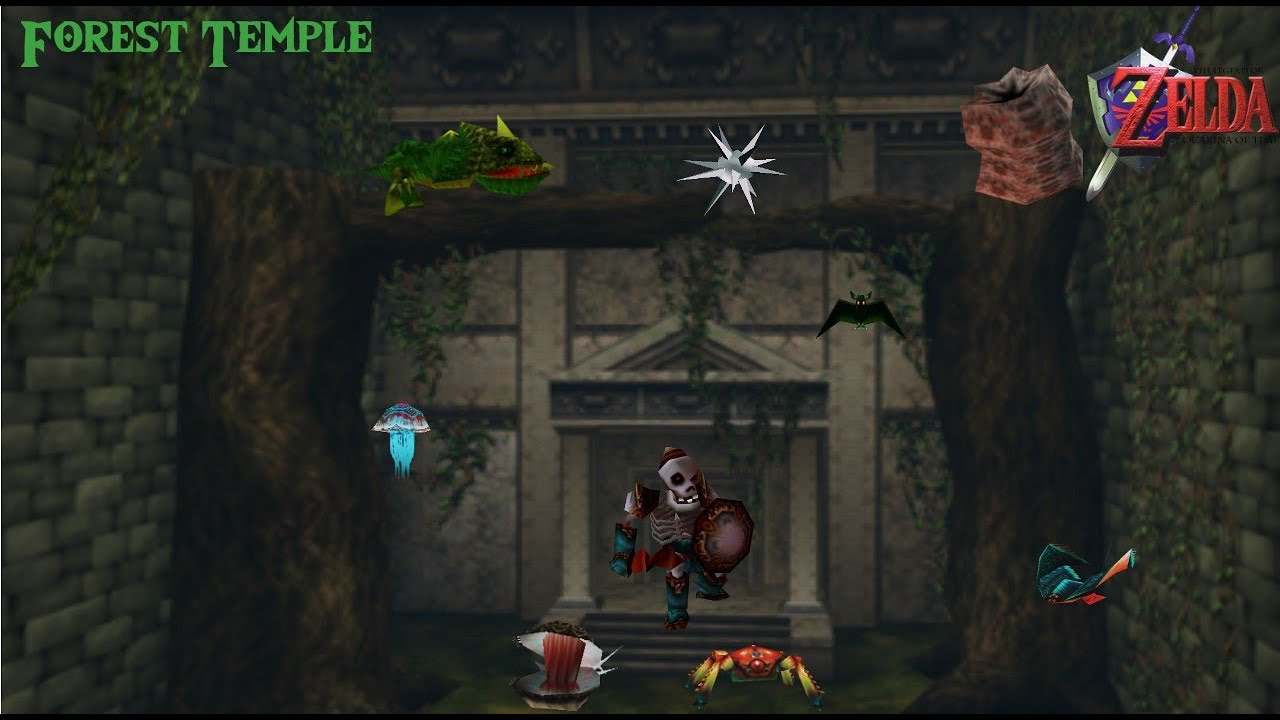 Forest Temple - Random Enemies #4 || ZELDA OCARINA OF TIME