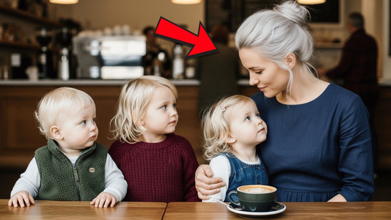 THE MILLIONAIRE'S DATE WAS EMPTY... UNTIL THE TRIPLETS REVEALED THE FATHER'S SECRET!