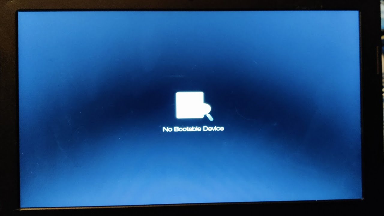 Как исправить ошибку «нет загрузочного устройства» на ноутбуке Acer