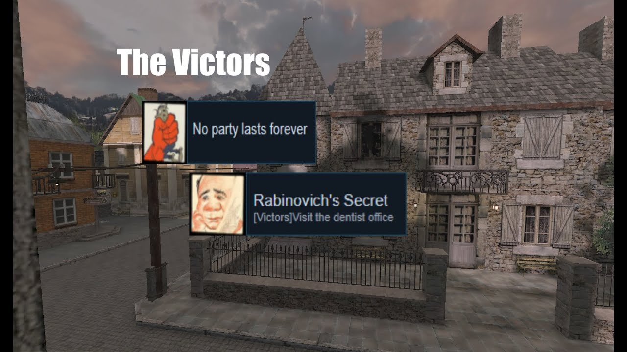 RTCW: The Victors - No Party Lasts Forever / Rabinovich's Secret.