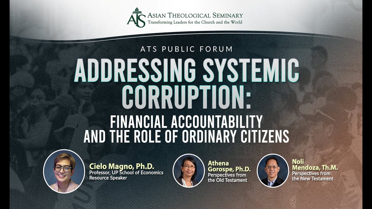 Public Forum: Addressing Systemic Corruption | February 23, 2026