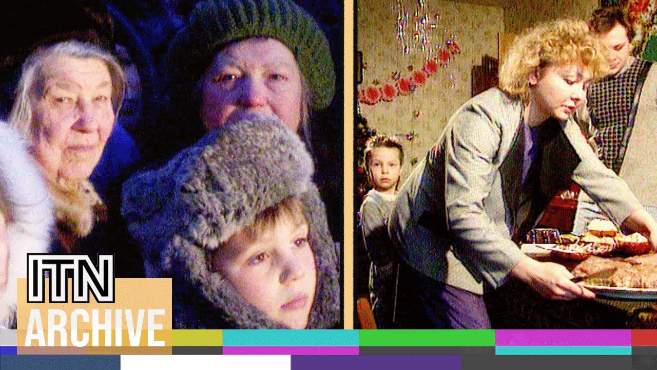 Moscow's First Christmas After Fall of Communism | Collapse of the USSR (1992)
