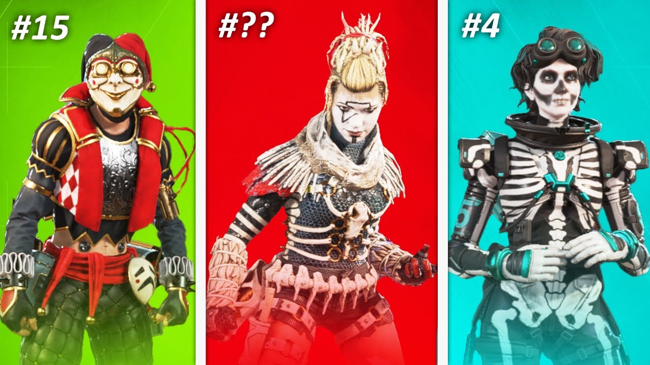 RAREST Apex Legends Skins in 2025
