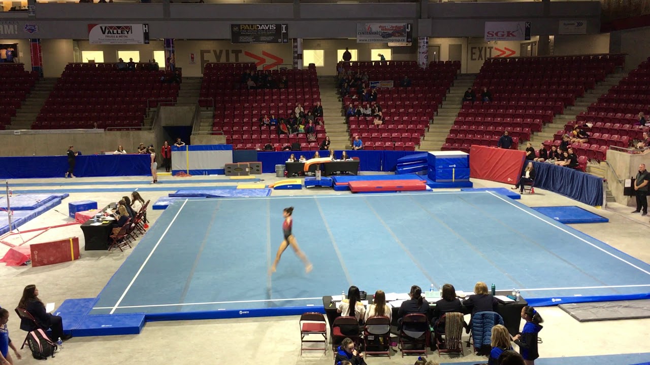 Age 13 Level 9 (2018-2019) Eastern Canadian Championships - Floor
