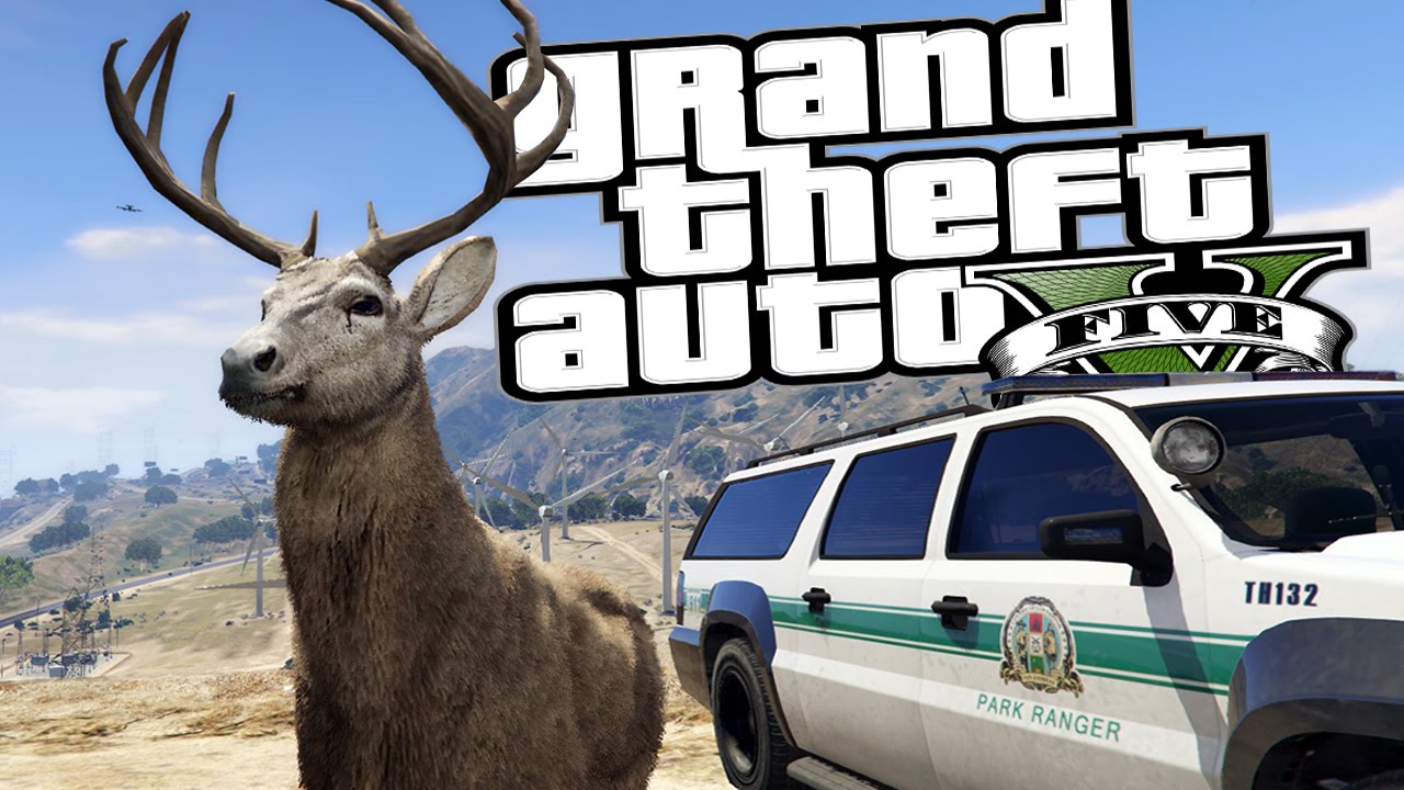GTA 5 PC Mods - Wildlife Rescue Agency Missions - GTA Funny Moments Montage