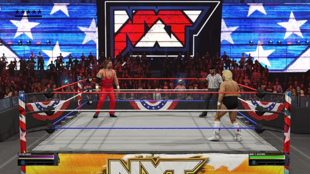 WWE 2K25 Kevin Nash VS Dusty Rhodes (Final Video)