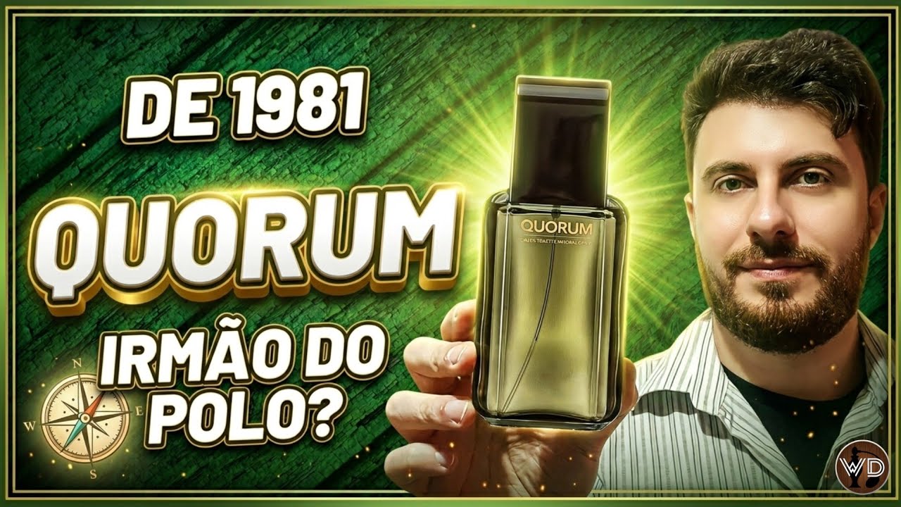✅ PERFUME QUORUM de Antonio Puig - Clássico dos anos 80!
