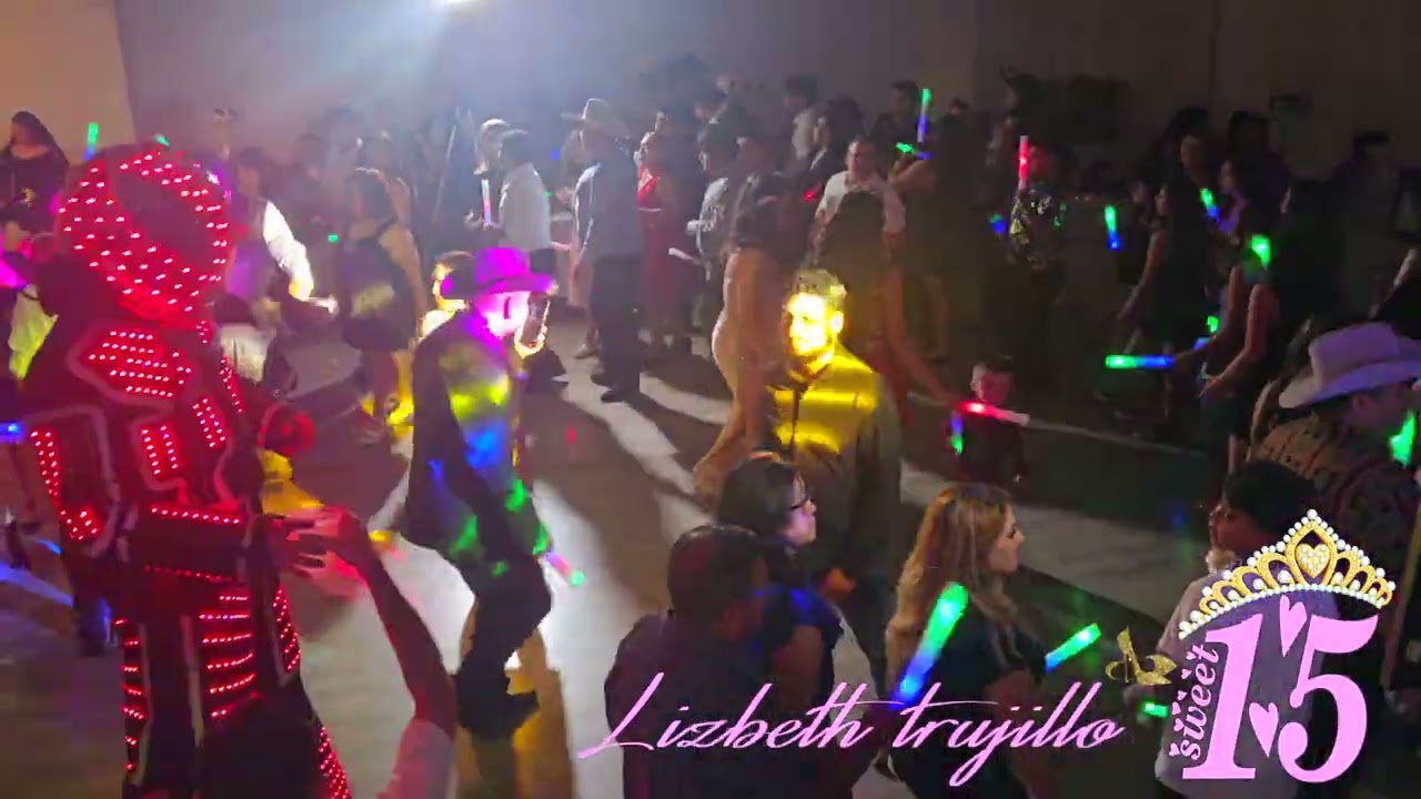 DJ MAUI  LIZBETH 15 AÑOS  SHOW ROBOT LA BODA DEL HUITLACOCHE