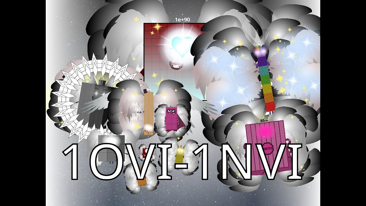 Numberblocks Band But Different (1OVI to 1NVI) Full of Octovigintillions