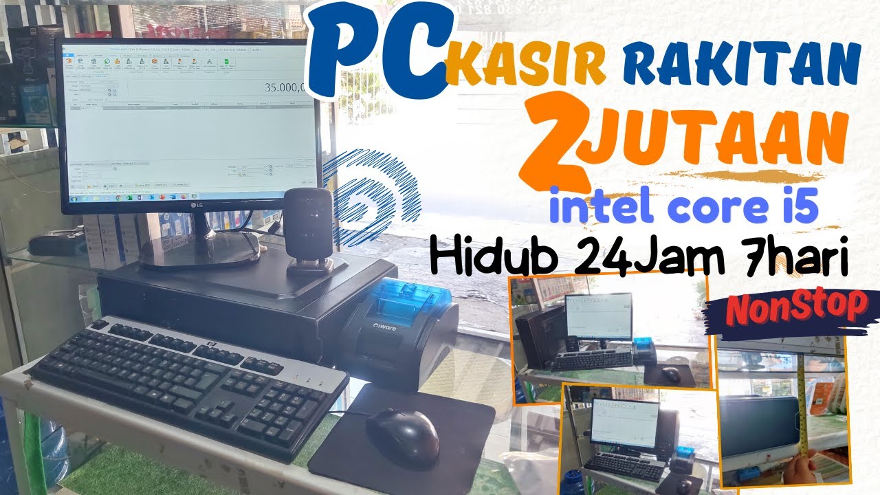 KITA RAKIT MINI PC Kasir Murah Meriah 2JTan g Slim Sipel mungil ringkas