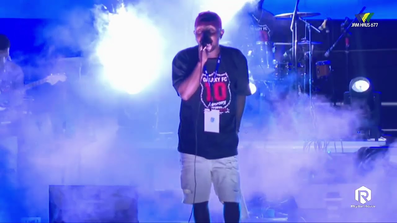 🇸🇧 Ismuki - Slowly | Original 🇸🇧🌴🎵 | Live at Korman Stadium  - Galaxy FC 10th Anniversary Show