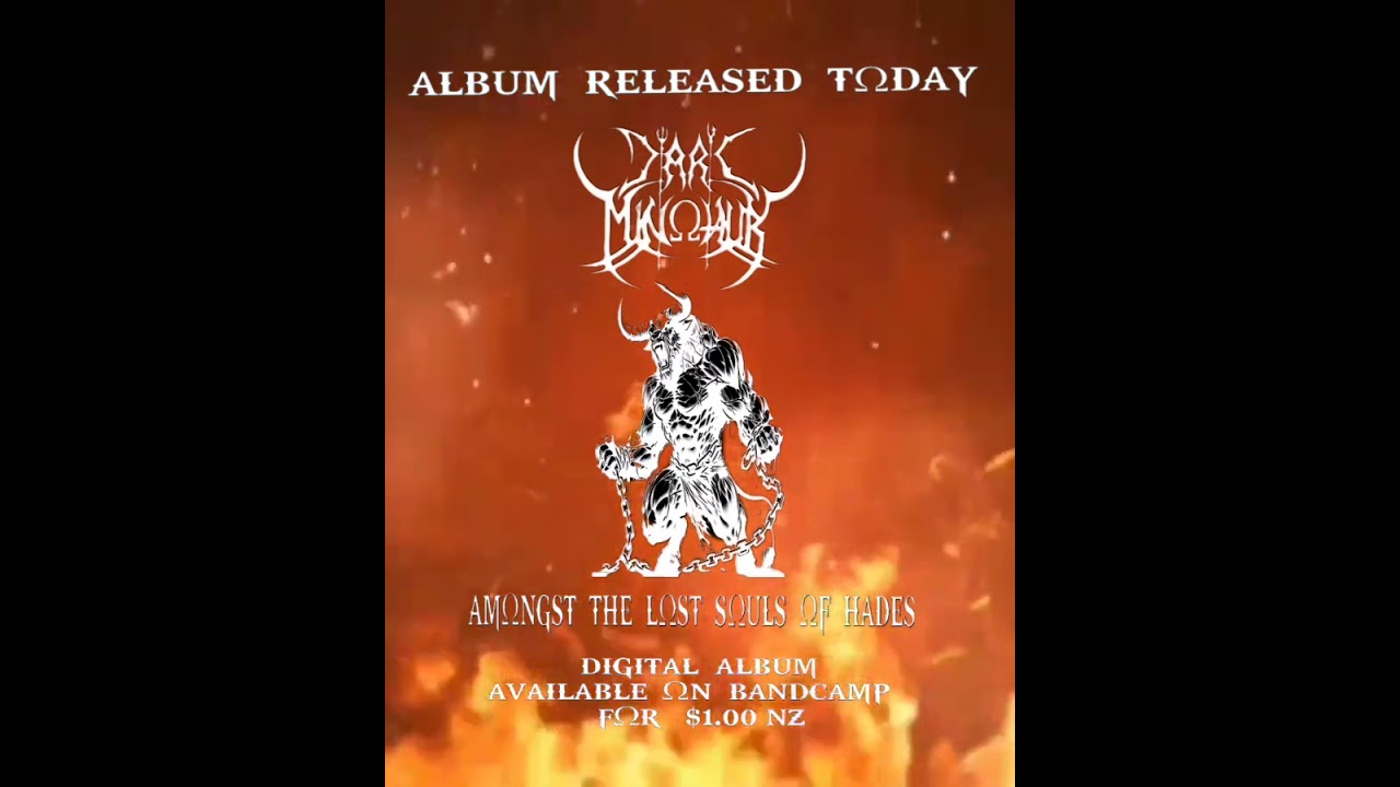 DARK MINOTAUR ALBUM HAS BEEN RELEASED AND IS READY TO BE HEARD ON BANDCAMP, SOON TO BE ON SPOTIFY 🤘🤘