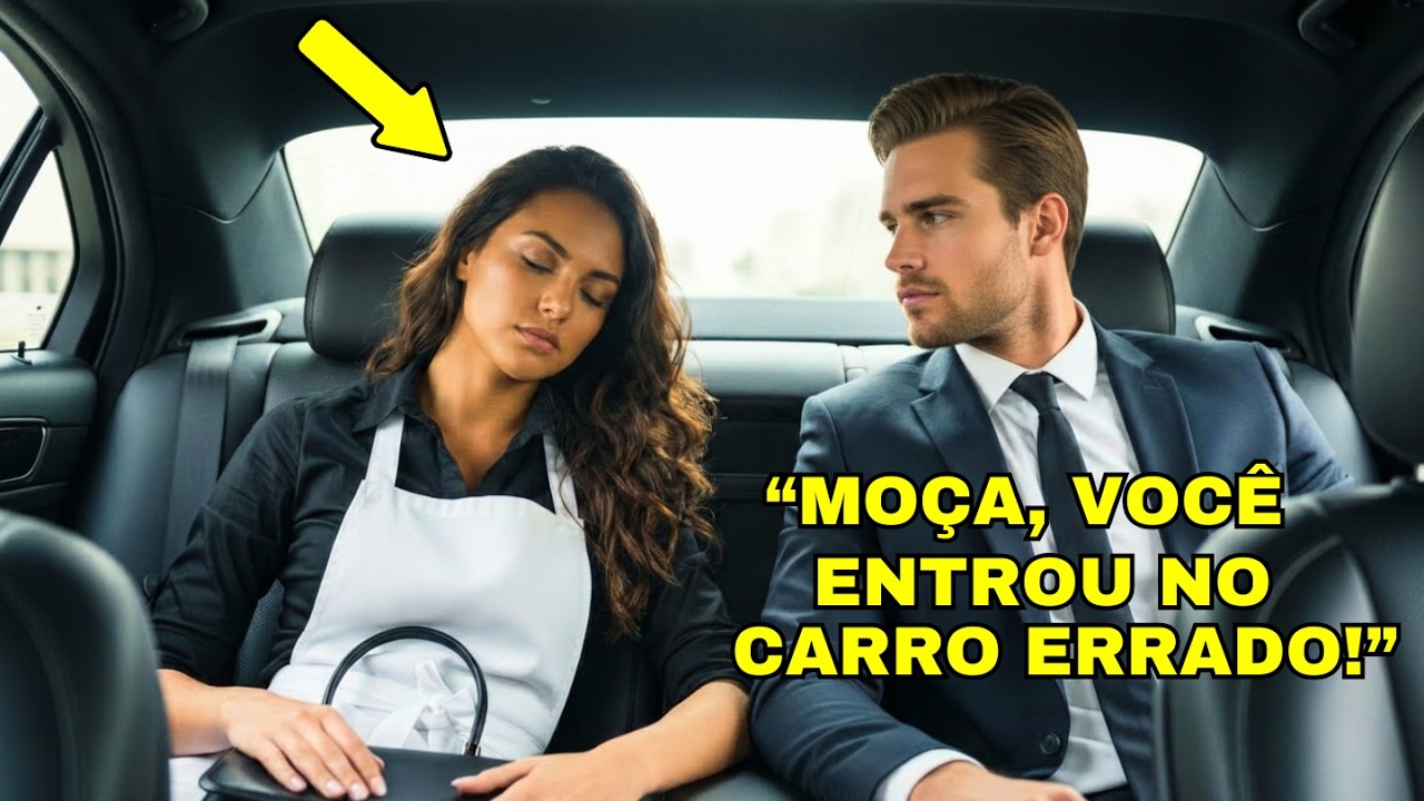 ESGOTADA APÓS FAZER 2 TURNOS, ELA ENTROU NO CARRO ERRADO… SEM SABER QUE PERTENCIA AO MILIONÁRIO…
