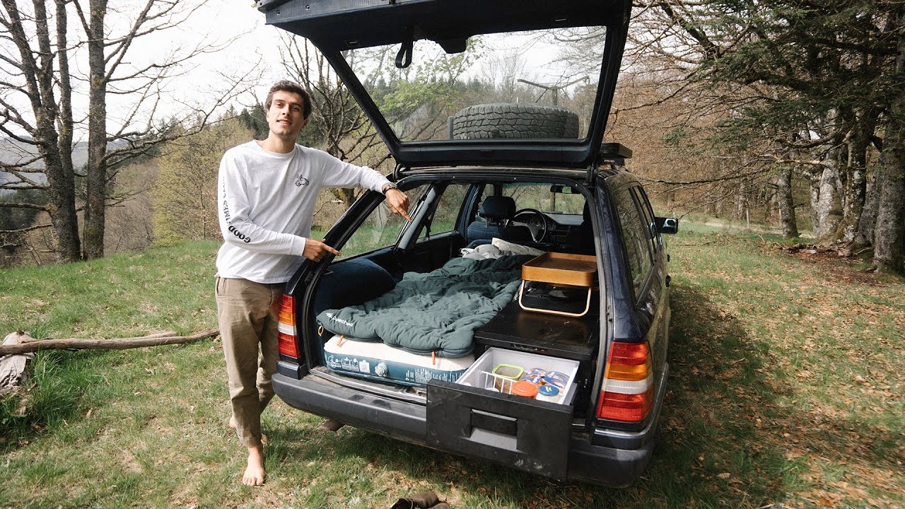 J'essaye le CAMPING en voiture familiale SANS aménagement.