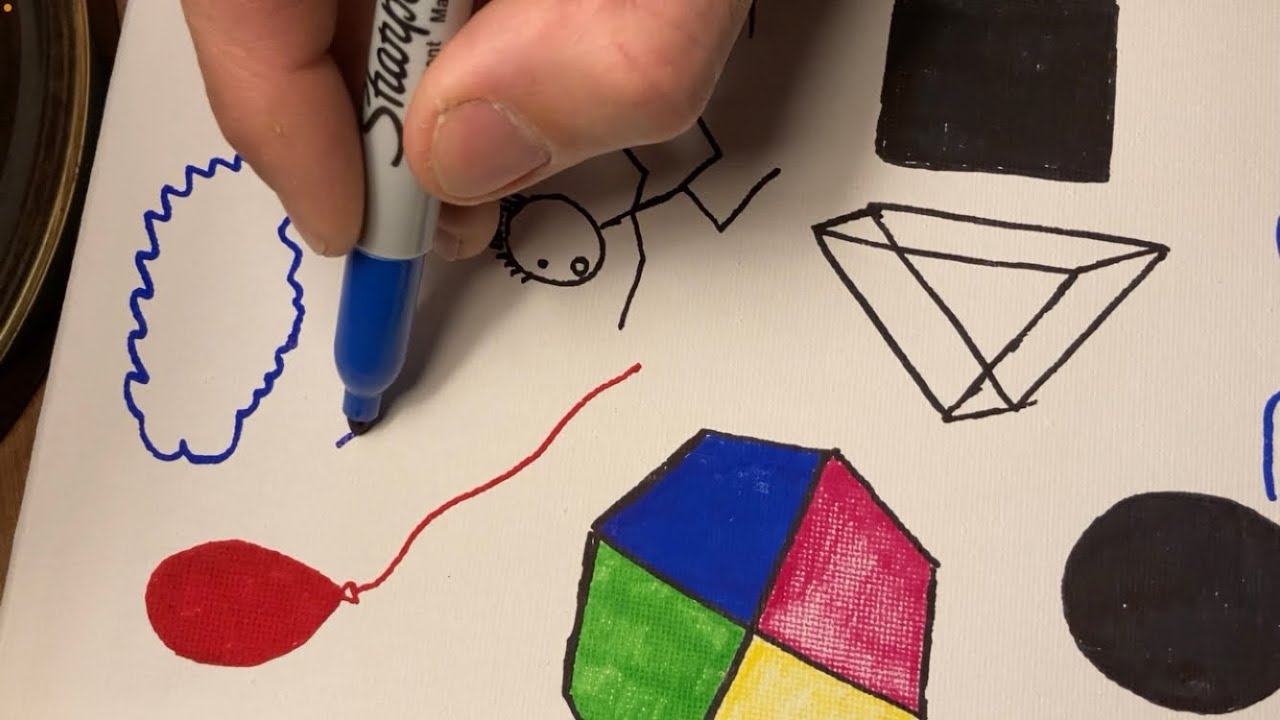Intense Canvas ASMR (That’s almost cursive…😩)