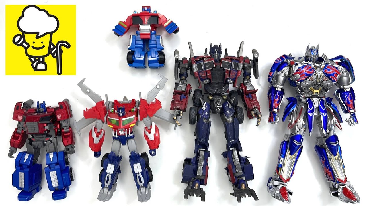 Transformers Optimus Prime evolution vol 4 Rescue Bots Movie Beast Hunter トランスフォーマー 變形金剛