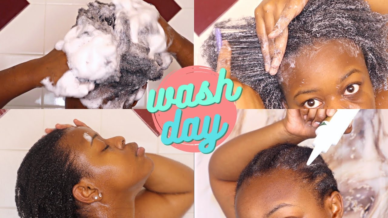 Simple Wash Day Routine for Short, Natural 4C Hair | feat Mielle Organics