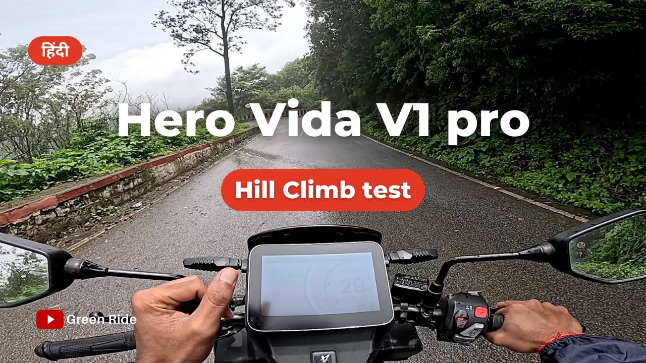 Hill Climb Test on Hero Vida V1 Pro | Range Drop, Performance Issues | Should You Buy?